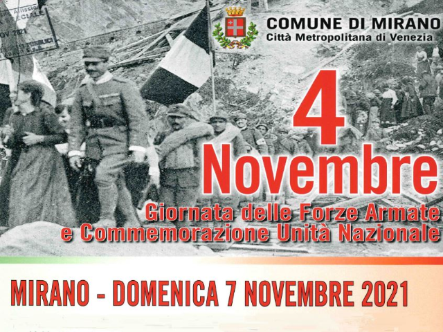 Cerimonie commemorative per il 4 novembre nel centro e nelle frazioni