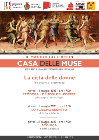 Il Maggio dei libri in Casa delle Muse: giovedì 25 con Elena Galzignato