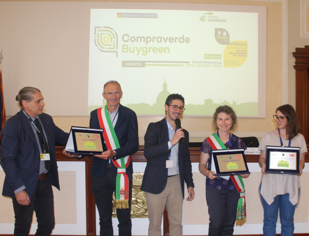 Mirano ha ricevuto il titolo di “Territorio Equosolidale” al Forum Compraverde Veneto