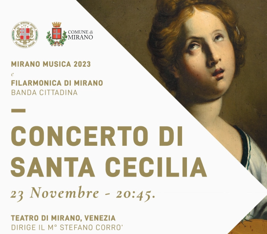 Concerto di Santa Cecilia della Filarmonica di Mirano oggi 23 novembre