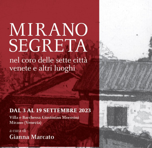 Mostra "MIRANO SEGRETA" di Marco Tagliaro dal 3 al 19 settembre