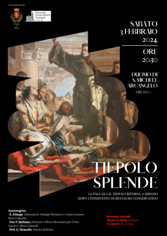 Sabato 3 febbraio “Tiepolo splende” nel Duomo