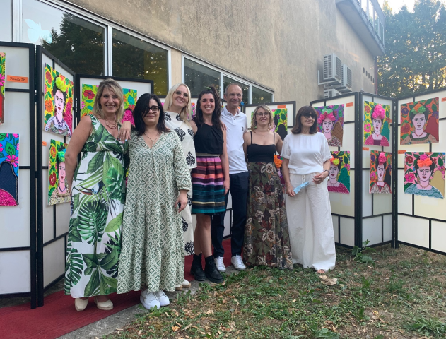 "Festa di Frida" con le opere degli ospiti al Centro Diurno Arcobaleno