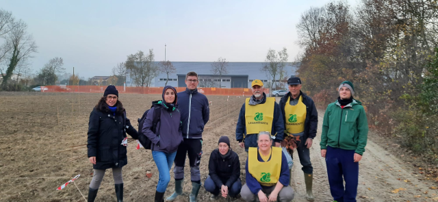 Ampliamento parco Morvillo, piantumati 1.000 alberi e arbusti