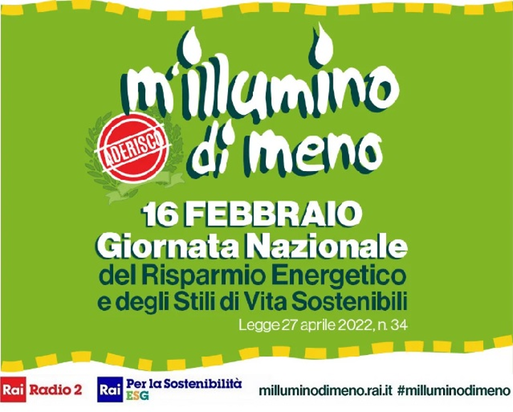 Mirano aderisce a “M'illumino di meno” giovedì 16 febbraio - Comune di  Mirano