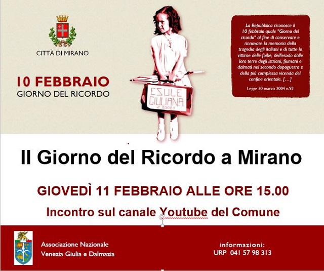 Il Giorno del Ricordo a Mirano